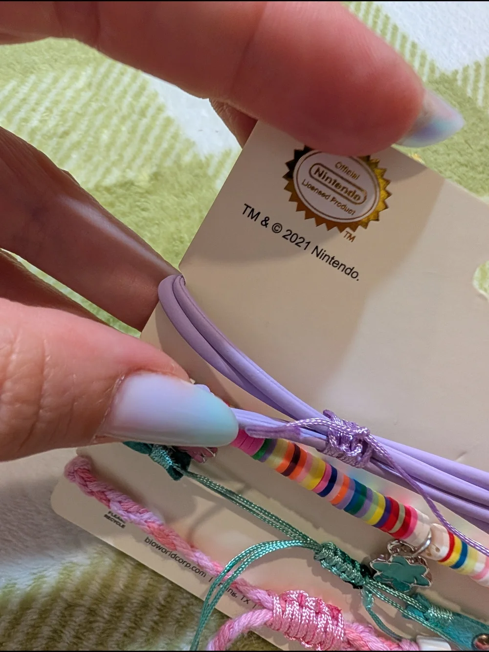 Nintendo Animal Crossing New Horizons Bracelets Set